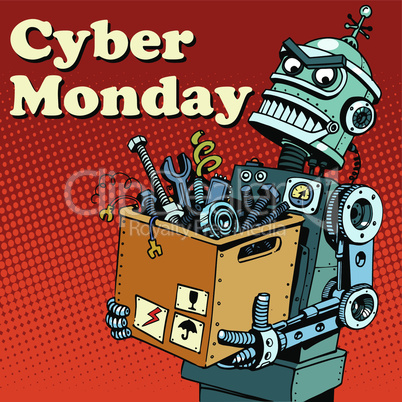 Robot Cyber Monday gadgets and electronics