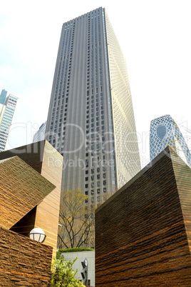 Skyscrapers of Shinjuku district in Tokyo