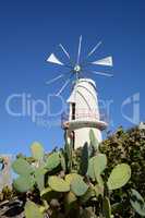 Windmühle auf der Lassithi-Hochebene, Kreta