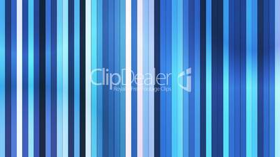 Broadcast Twinkling Vertical Hi-Tech Bars, Blue, Abstract, Loopable, HD