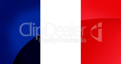 France Flag Circle