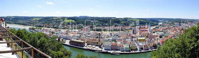 Passau Panorama Bild