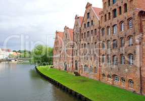 Salzspeicher Häuser in Lübeck