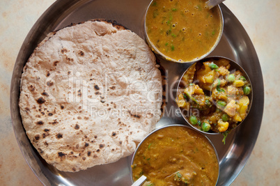 Indian food chapatti roti