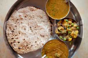 Indian food chapatti roti