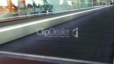 Moving Walkway at the Airport