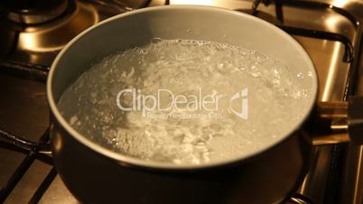 Water boiling