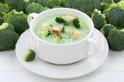 Brokkolisuppe Brokkoli Suppe Broccolisuppe Broccoli in Suppentas