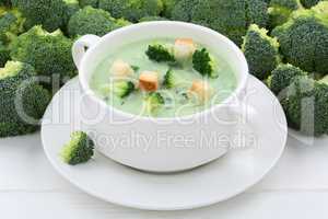 Brokkolisuppe Brokkoli Suppe Broccolisuppe Broccoli in Suppentas
