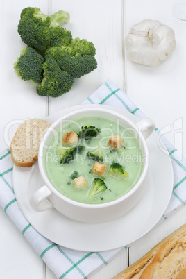 Brokkolisuppe Brokkoli Suppe Broccolisuppe Broccoli in Suppentas