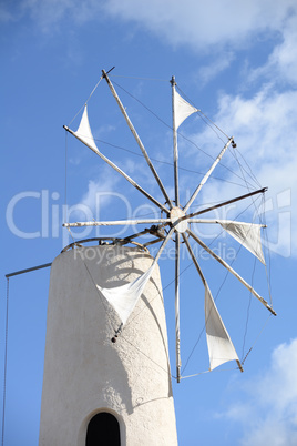 Windmühle auf Kreta