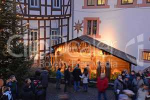 Weihnachtsmarkt in der Burg in Michelstadt