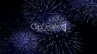 Fireworks Finale, blue cast