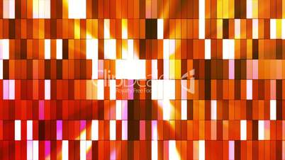 Broadcast Twinkling Hi-Tech Small Bars, Red Orange, Abstract, Loopable, HD