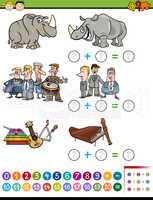 mathematical preschool task