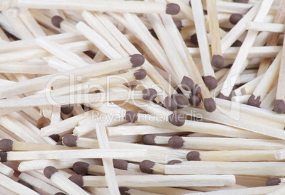 many scattering of matches