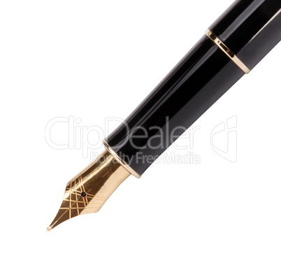 fountain pen isolated