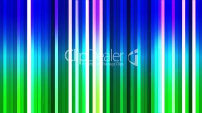 Broadcast Twinkling Vertical Hi-Tech Bars, Blue Green, Abstract, Loopable, HD