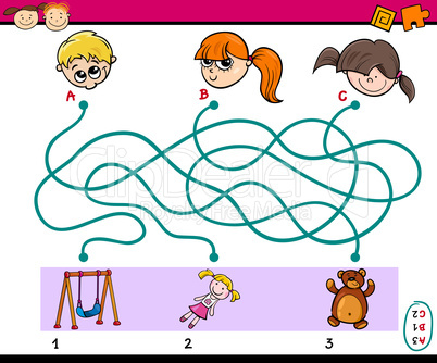 find path task for children
