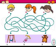 find path task for children