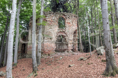 Ruins of the chapel of Saint Mary Magdalene