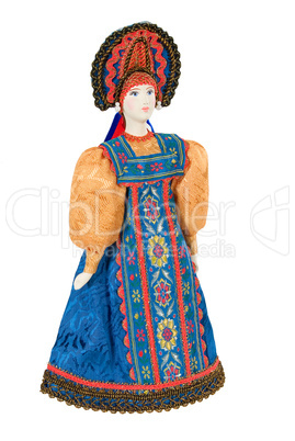 Old Russian Traditional Folk Doll