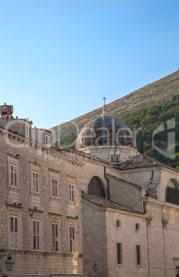 Aerial View on the Old City of Dubrovnik, Croatia