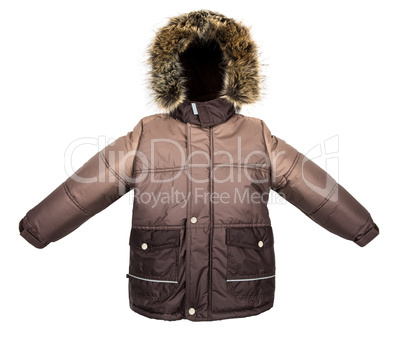 Warm jacket isolated