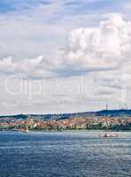 A View From Topkapi Palace Towards The Maiden Tower