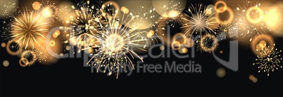 background with fireworks