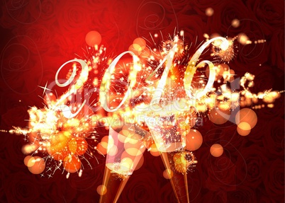 background with fireworks