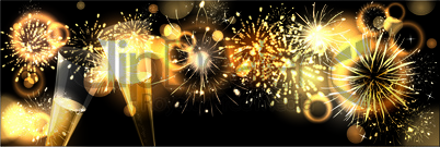 background with fireworks