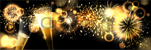 background with fireworks
