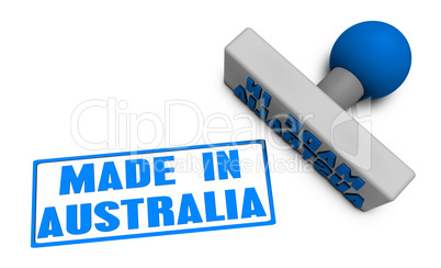 Made in Australia Stamp