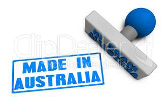 Made in Australia Stamp