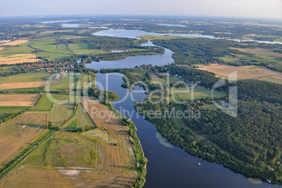 Luftaufnahme aus Brandenburg, Deutschland