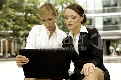 two businesswomen