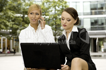 two businesswomen