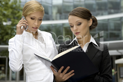 two businesswomen