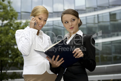 two businesswomen