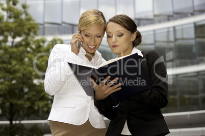 two businesswomen