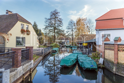 Die Spree in Lübbenau