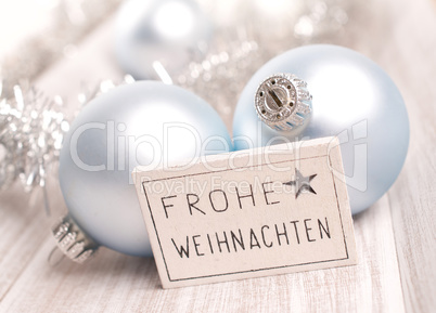 German Merry Christmas background