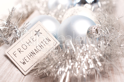 German Merry Christmas background