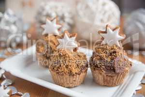 Weihnachtliche Cupcakes