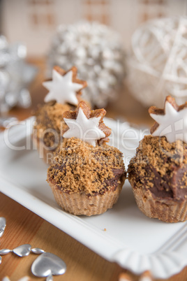 Weihnachtliche Cupcakes