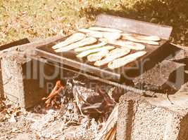 Retro looking Barbecue picture