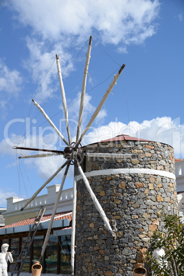 Windmühle auf Kreta