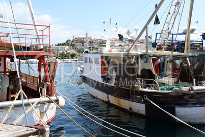 Hafen von Vrsar, Istrien, Kroatien