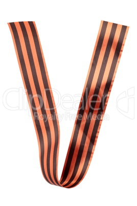 George Ribbon Isolated